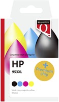Inktcartridge Quantore alternatief tbv HP 3HZ52AE 953XL zwart 3 kleuren HC