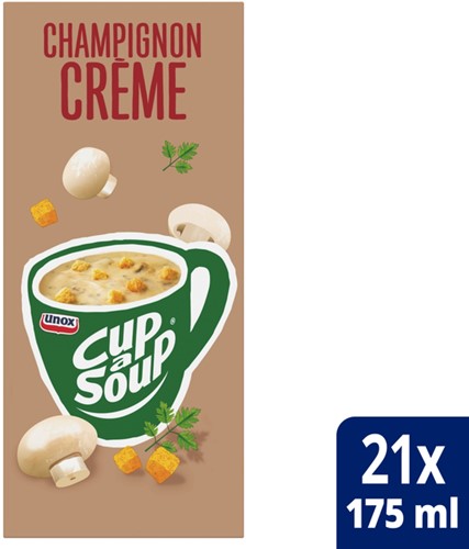 Cup-a-Soup Unox champignon crème 21x175ml
