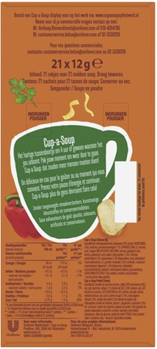 Cup-a-Soup Unox Chinese kip 21x175ml-3