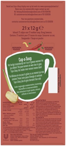 Cup-a-Soup Unox Thaise pittige kip 21x175ml-3