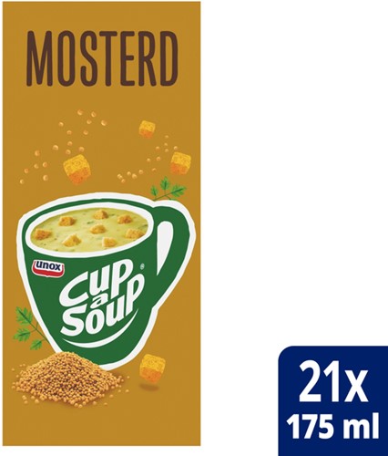 Cup-a-Soup Unox mosterd 21x175ml