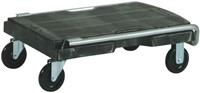 Transportkar Rubbermaid Triple Trolley inklapbaar 225kg zwart-3