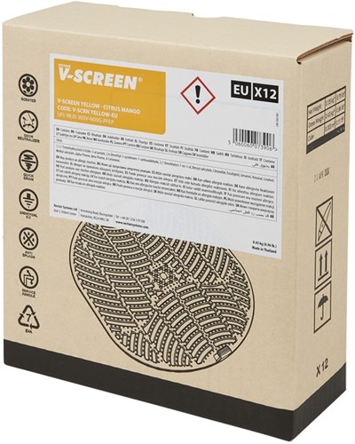 Urinoirmat V-screen Citrus Mango-2