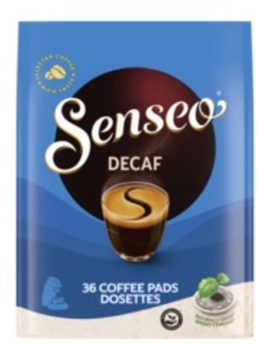Koffiepads Douwe Egberts Senseo decafe 36 stuks