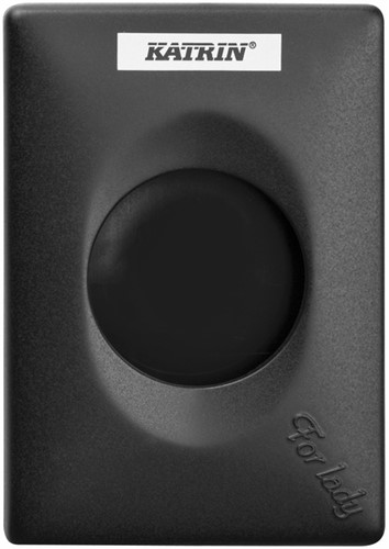 Damesverbandzakdispenser Katrin zwart 92247