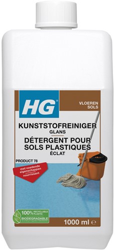 Vloerreiniger HG voor kunststof vloeren 1l