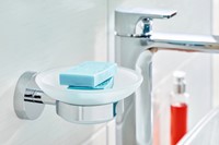 Zeephouder tesa® Smooz hoogglans verchroomd metaal zelfklevend-2