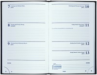 Agenda 2027 Brepols Saturnus Lima 7dagen/2pagina's zwart-2