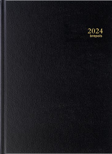 Agenda 2027 Brepols Bremax Santex A4 1dag/1pagina 4 kolommen zwart