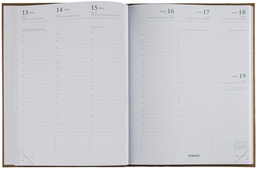 Agenda 2027 Brepols Ecotiming Kazar 7dagen/2pagina's assorti-2