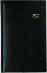 Agenda 2027 Brepols Interplan Lima 7dagen/2pagina's zwart