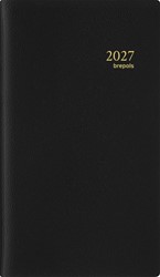 Agenda 2027 Brepols Breplan Genova 7dagen/1pagina zwart