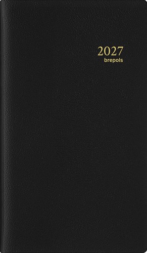 Agenda 2027 Brepols Breplan Genova 7dagen/1pagina zwart