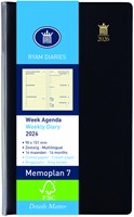 Agenda 2026 Ryam Memoplan 7 Suprema 7dagen/2pagina's ringplastic assorti-2