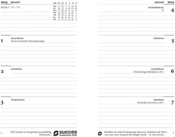 Agendavulling 2027 Succes Senior 7dagen/2pagina's