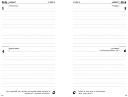 Agendavulling 2027 Succes Mini 4dagen/2pagina's