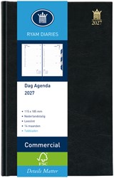 Agenda 2027 Ryam Commercial Mundior 1dag/1pagina zwart