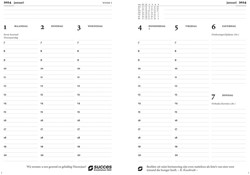 Agendavulling 2027 Succes Executive A5 7dagen/2pagina's