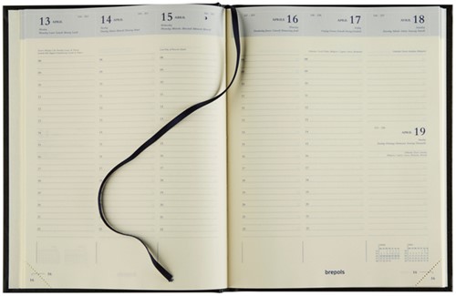 Agenda 2026 Brepols Timing Lima 7dagen/2pagina's zestalig zwart-2