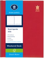 Agenda 2026 Ryam Weekplan Weekend Desk Lazio 7dagen/2pagina's assorti-3