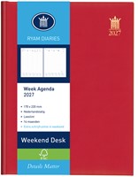 Agenda 2027 Ryam Weekplan Weekend Desk Lazio 7dagen/2pagina's assorti-4