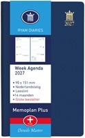 Agenda 2027 Ryam Memoplan 7 Plus Mundior 7dagen/2pagina's assorti