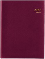 Agenda 2027 Brepols Timing Lima 7dagen/2pagina's viertalig bordeaux