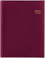 Agenda 2026 Brepols Timing Lima 7dagen/2pagina's zestalig bordeaux