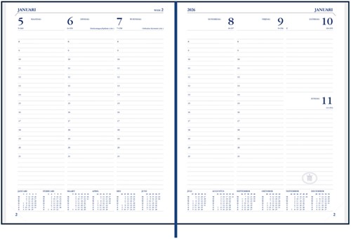 Agenda 2026 Ryam Weekplan Mundior 7dagen/2pagina's zwart-3