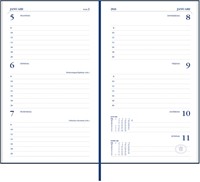Agenda 2027 Ryam Memoplan 7 Mundior 7dagen/2pagina's bordeaux-2