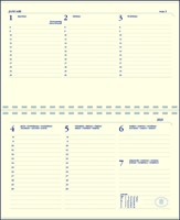 Agenda 2027 Ryam Compact Suprema 7dagen/2pagina's ringplastic bordeaux-3