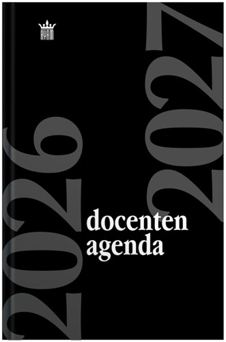 Schoolagenda 2026-2027 Ryam docenten 7dagen/2pagina's zwart