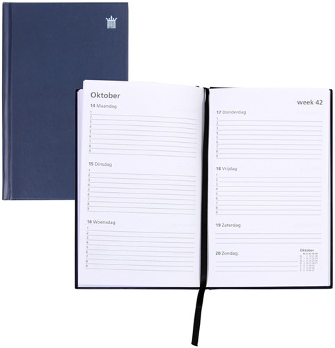 Schoolagenda 2026-2027 Ryam Studie Uni 7dagen/2pagina's donkerblauw-2