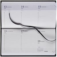 Agenda 2027 Brepols Breprint Lima 7dagen/2pagina's 14maands zwart-2