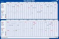Projectplanner 2027 Legamaster 90x60cm horizontaal gelamineerd Engelstalig-3