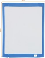 Whiteboard Nobo 21.6x28cm magnetisch assorti-3