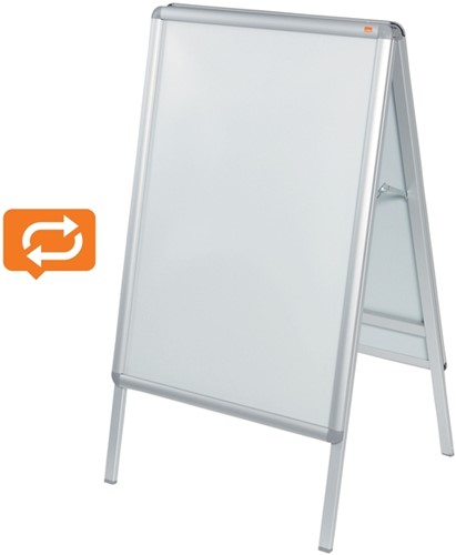 Stoepbord Nobo Essence A1 met kliklijst-3