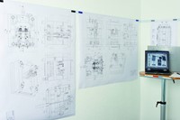 Metaalband MAUL 1mx35mm zelfklevend knipbaar wit + 3 magneten-2