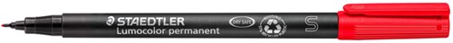 Viltstift Staedtler Lumocolor 313 permanent S rood