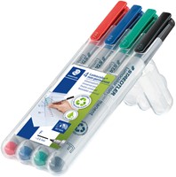Viltstift Staedtler Lumocolor 316 non permanent F assorti 4 stuks-1
