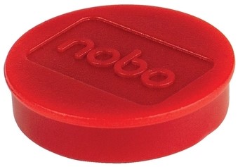 Magneet Nobo 30mm rood 4 stuks-2