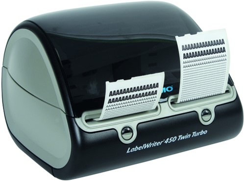 Labelprinter Dymo LabelWriter 450 Twin Turbo desktop zwart