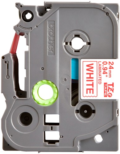Labeltape Brother P-touch TZe-252 standaard 24mm rood op wit-2