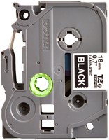 Labeltape Brother P-touch TZe-345 standaard 18mm wit op zwart-2