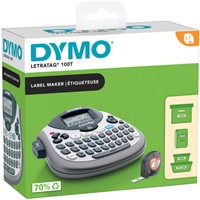 Labelprinter Dymo LetraTag 100T qwerty 12mm zilver