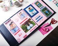 Reliëftape Dymo embossing vinyl 9mm wit op rood-2