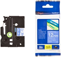 Labeltape Brother P-touch TZe-535 standaard 12mm wit op blauw-3