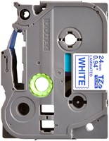 Labeltape Brother P-touch TZe-253 standaard 24mm blauw op wit-2