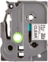 Labeltape Brother P-touch TZe-151 standaard 24mm zwart op transparant-2