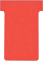 T-kaart Nobo nr.2 48mm rood 100 stuks